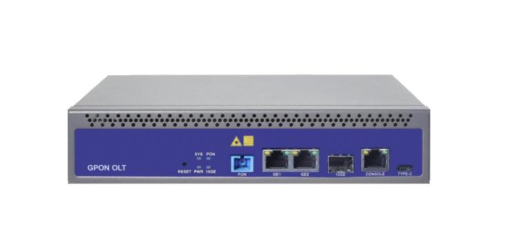 单口GPON  OLT  带128终端